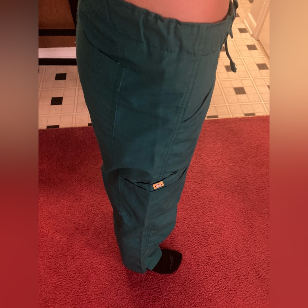 Allheart hunter green scrub pants - Picture 2 of 2